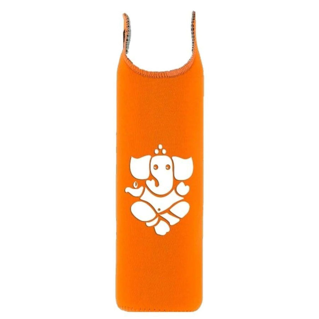 oranger neopren schutzhülle mit ganesha-motiv