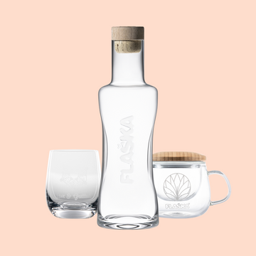 Trinkglas Wasserkrug Teeglas 